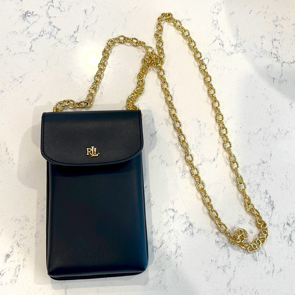 Ralph Lauren Leather Phone Crossbody
